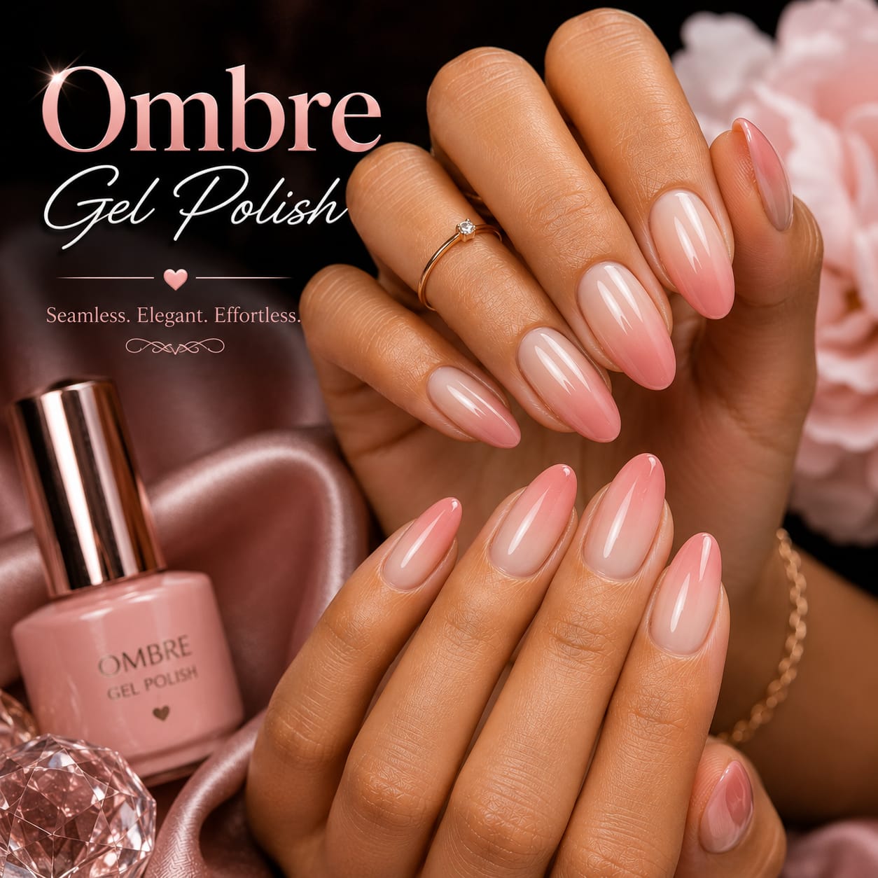 Ombre nail design